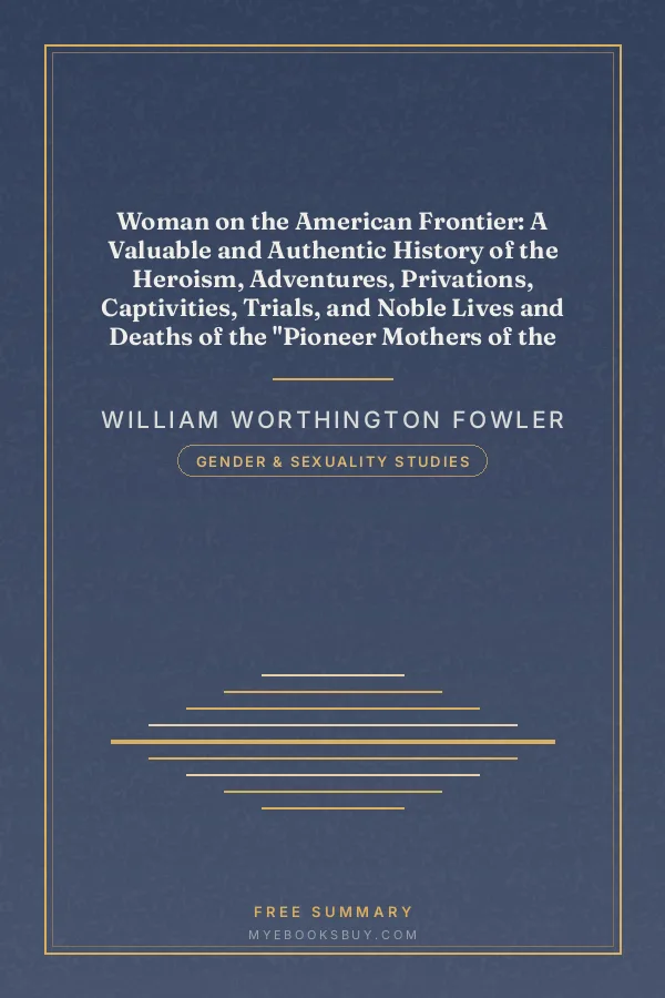 Cover of Woman on the American Frontier: A Valuable and Authentic History of the Heroism, Adventures, Privations, Captivities, Trials, and Noble Lives and Deaths of the "Pioneer Mothers of the Republic"