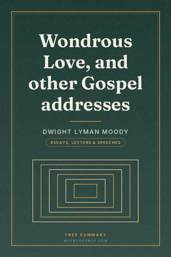 Cover of Wondrous Love, and other Gospel addresses