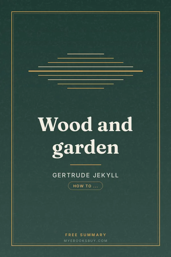 Cover of Wood and garden