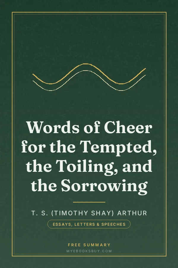 Cover of Words of Cheer for the Tempted, the Toiling, and the Sorrowing
