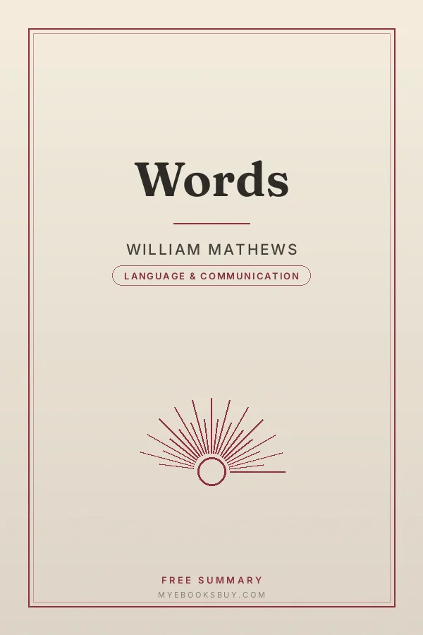 Cover of Words