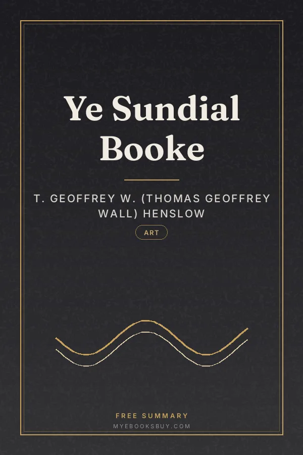Cover of Ye Sundial Booke