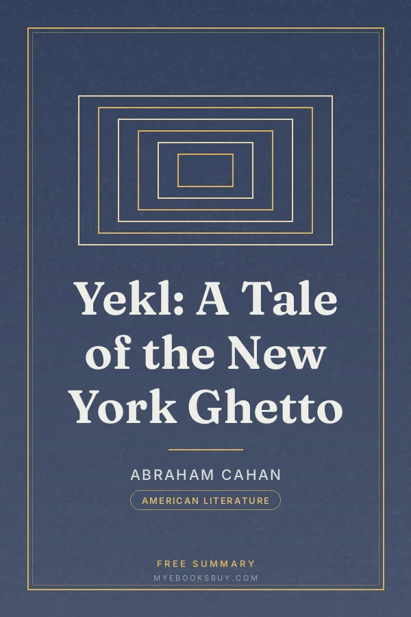 Cover of Yekl: A Tale of the New York Ghetto