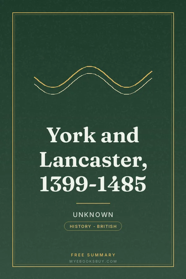 Cover of York and Lancaster, 1399-1485