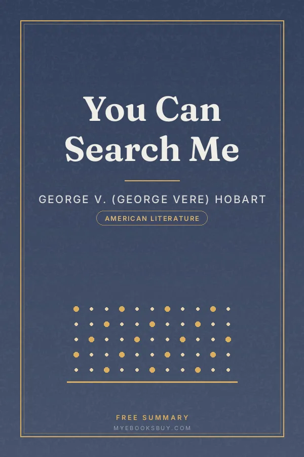 Cover of You Can Search Me