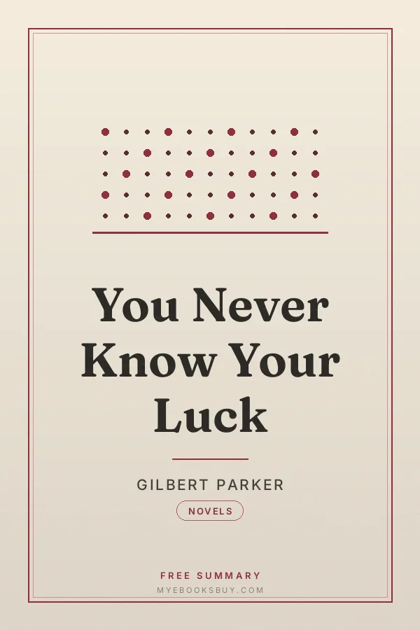 Cover of You Never Know Your Luck