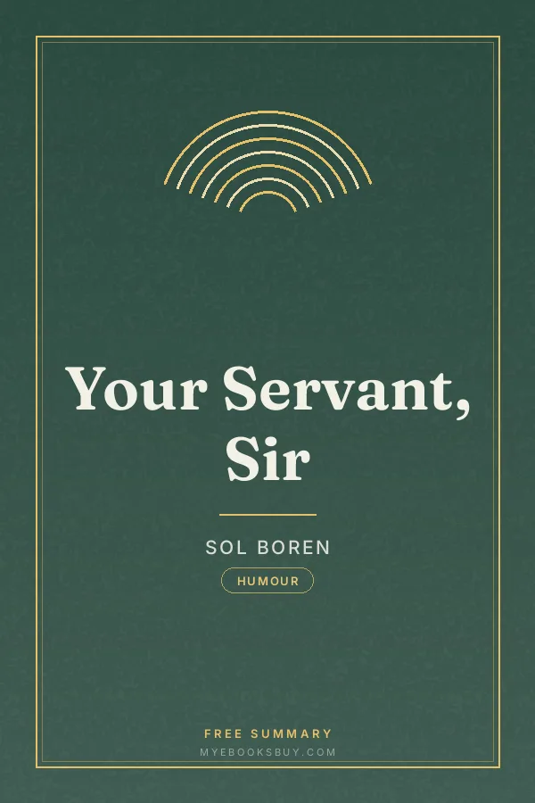 Cover of Your Servant, Sir