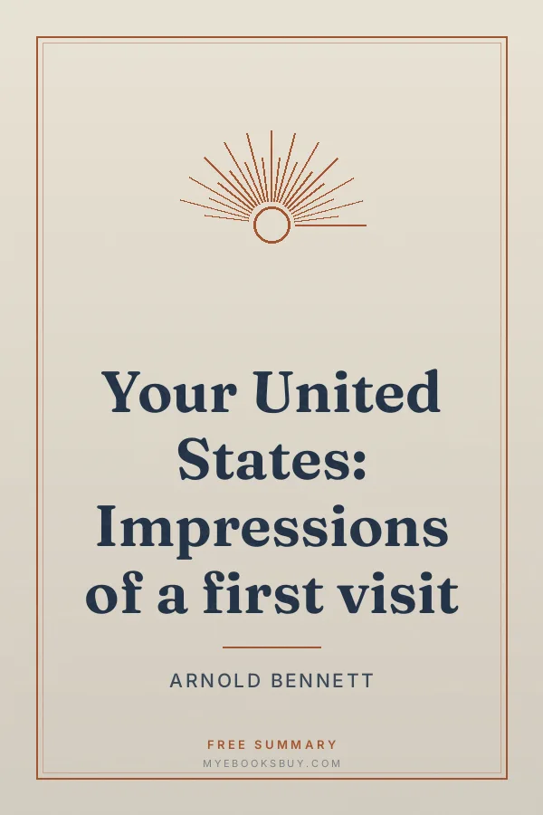 Cover of Your United States: Impressions of a first visit