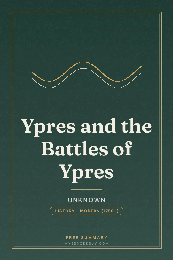 Cover of Ypres and the Battles of Ypres