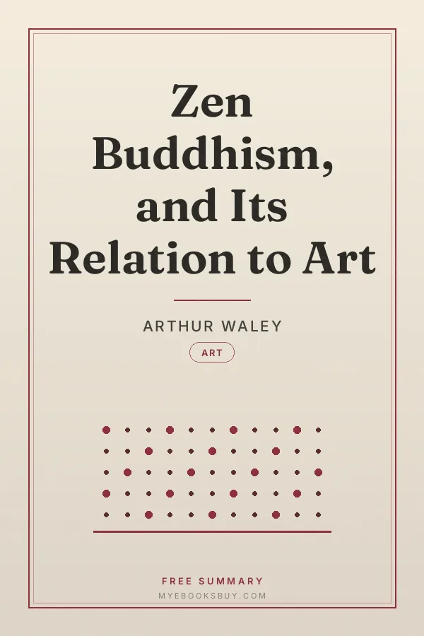 Cover of Zen Buddhism, and Its Relation to Art