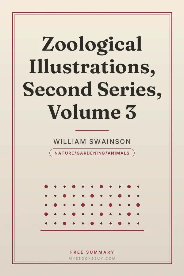 Cover of Zoological Illustrations, Second Series, Volume 3