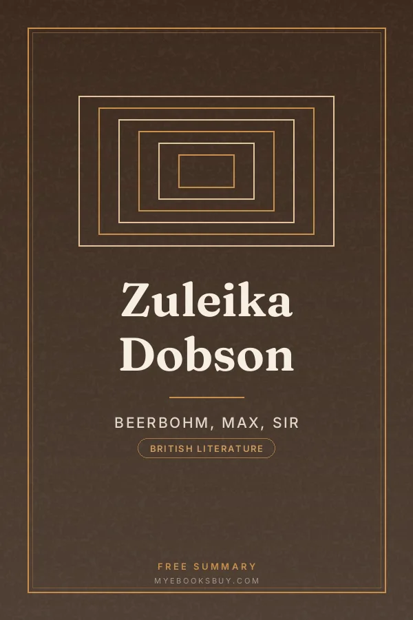 Cover of Zuleika Dobson